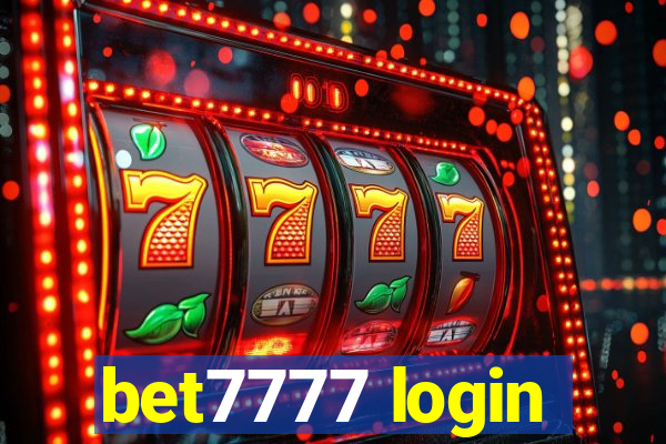 bet7777 login